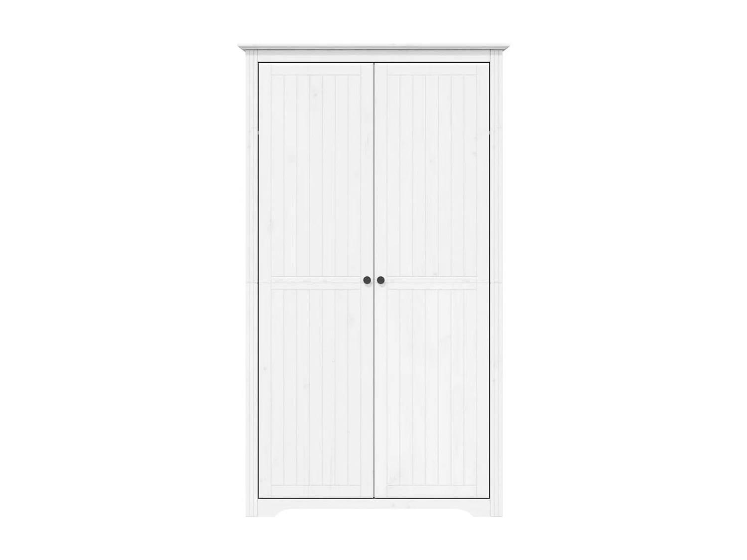 Armario BODO blanco 99x53,5x173 cm madera maciza de pino