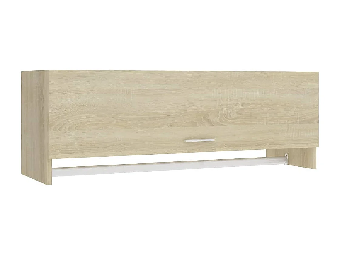 Armario de roble Sonoma 100x32,5x35 cm madera de ingeniería