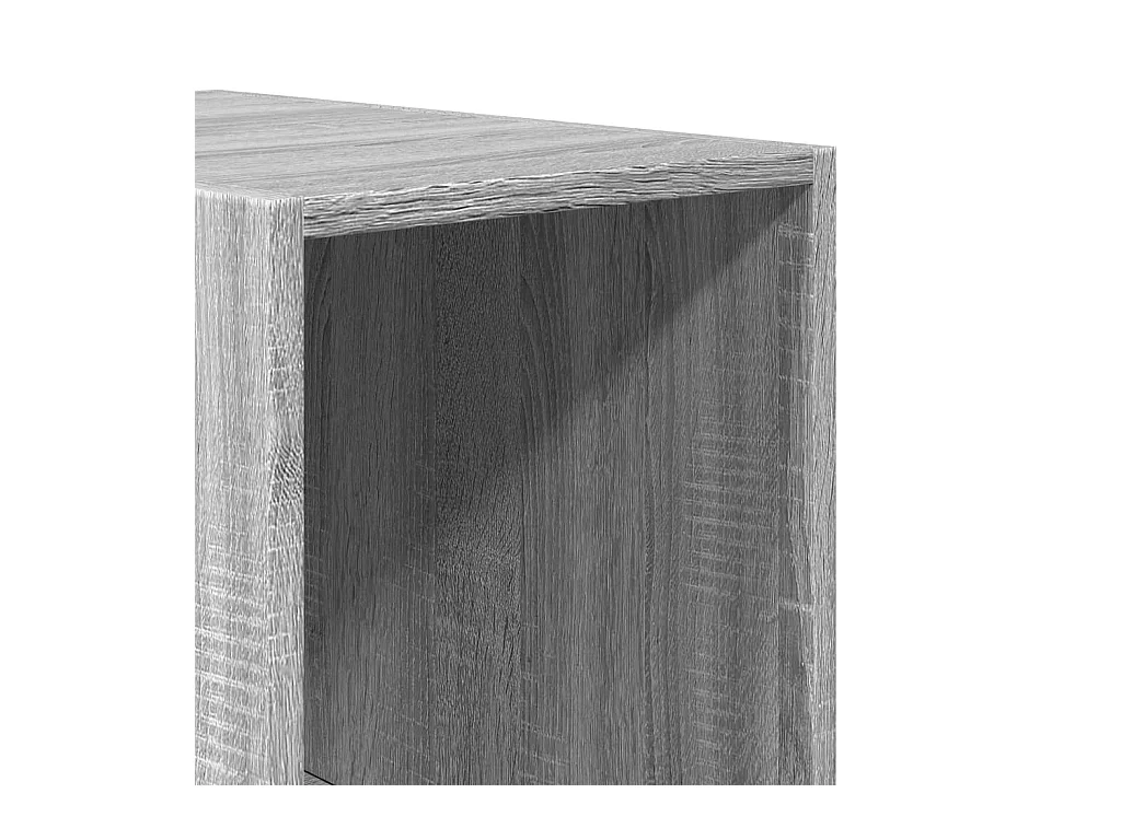 Armadio grigio Sonoma 30x50x200 cm in legno ingegnerizzato