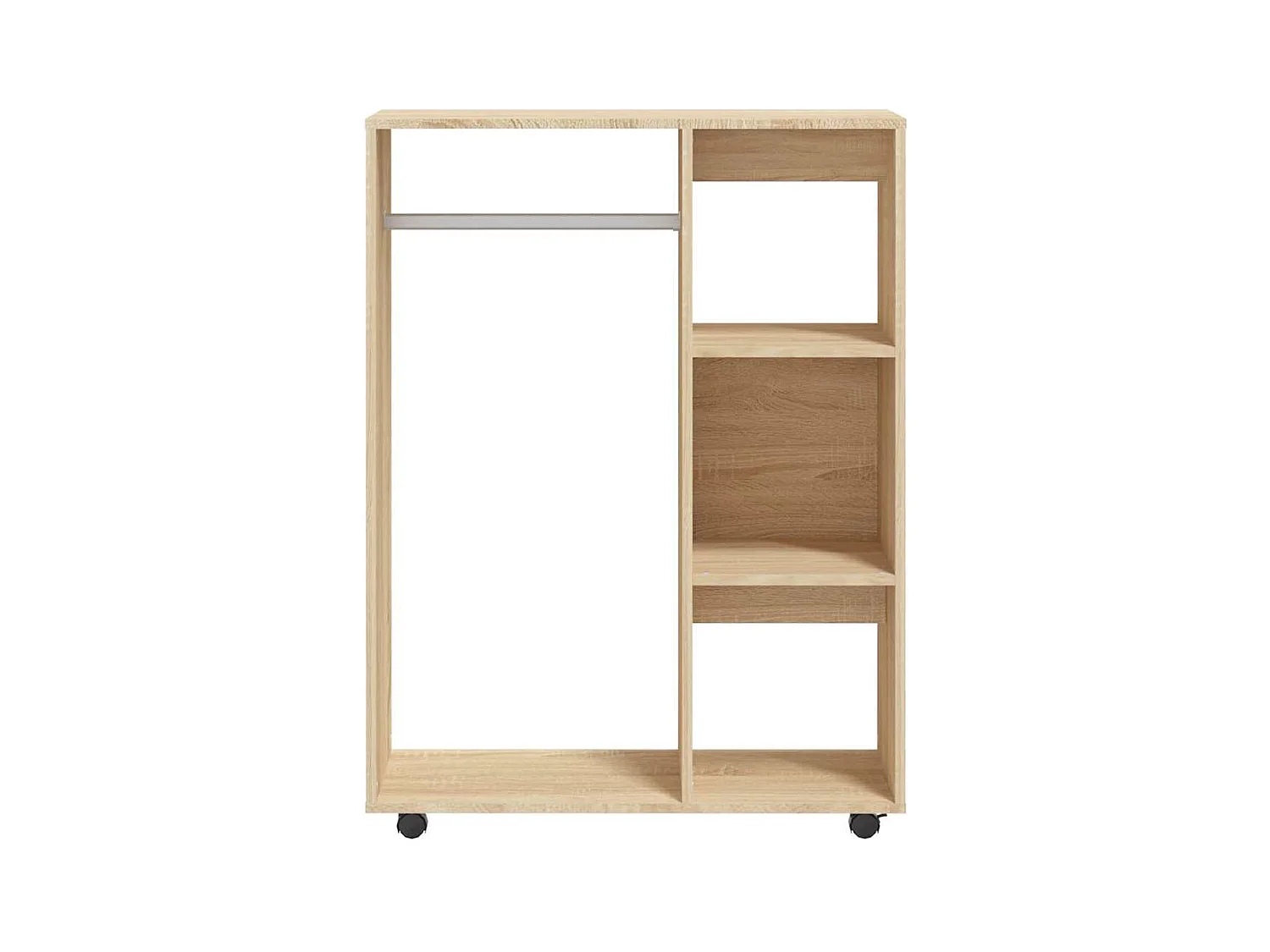 Sonoma Eiken Kledingkast 80x40x110 cm Engineered Wood