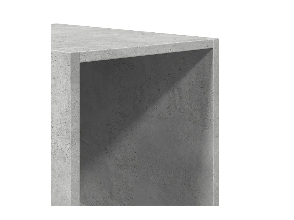 Armadio grigio cemento 30x50x200 cm in legno ingegnerizzato