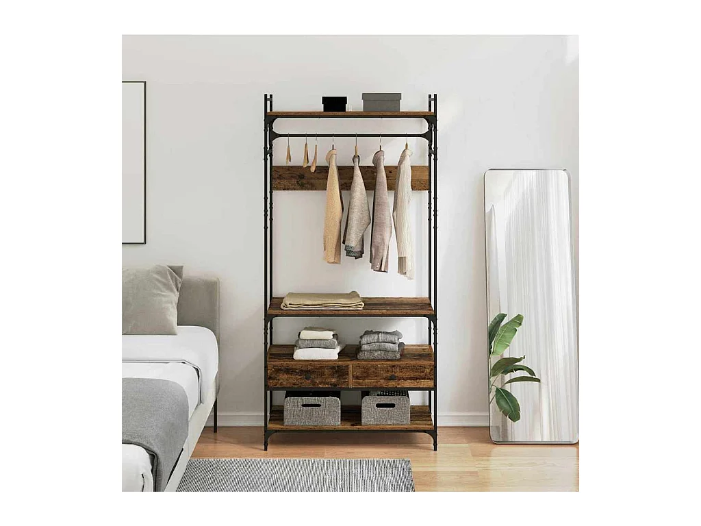 Armoire Bois ancien 89 x 39 x 184.5 cm Bois d'ingénierie