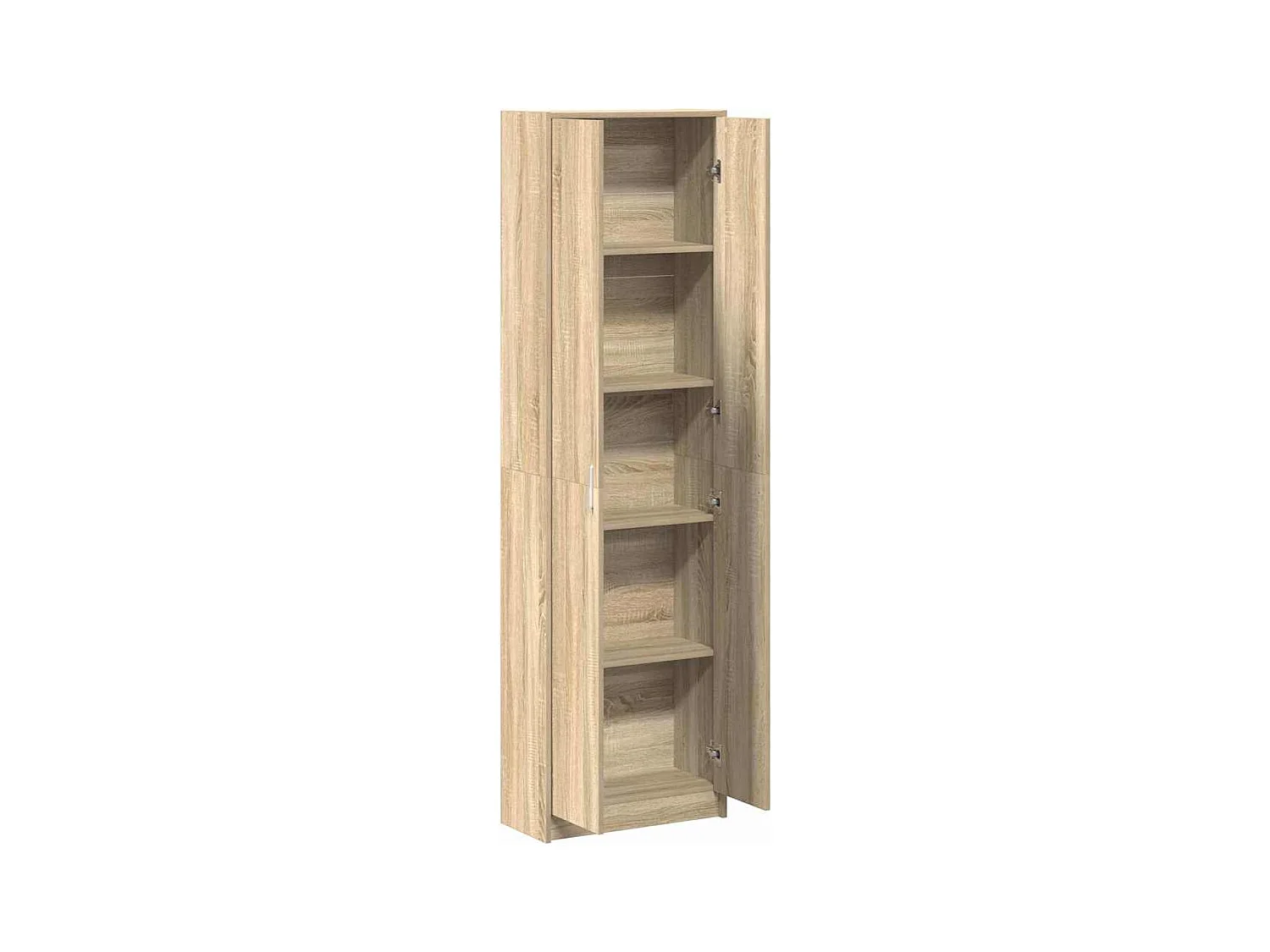 Sonoma Eiken Kast 55 x 25 x 189 cm Bewerkt Hout