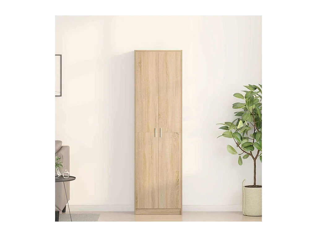 Armoire Chêne sonoma 55 x 25 x 189 cm Bois d'ingénierie