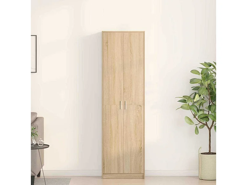 Armoire Chêne sonoma 55 x 25 x 189 cm Bois d'ingénierie