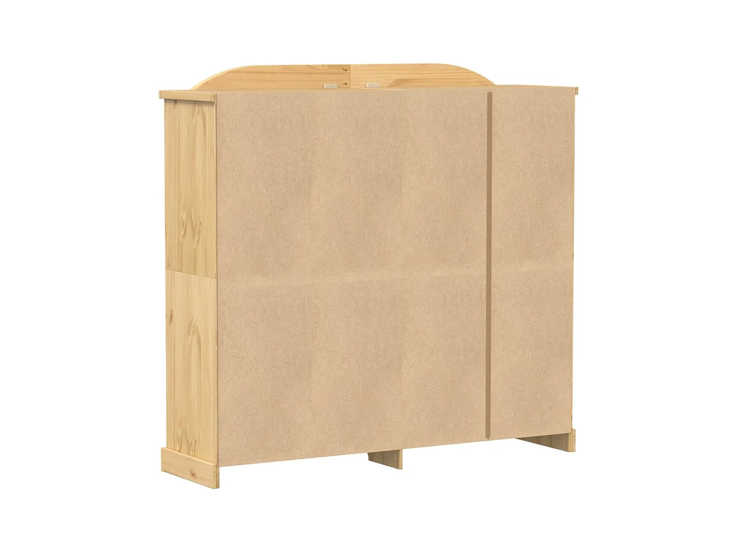 Garde-robe Corona 194x52x186 cm bois de pin massif