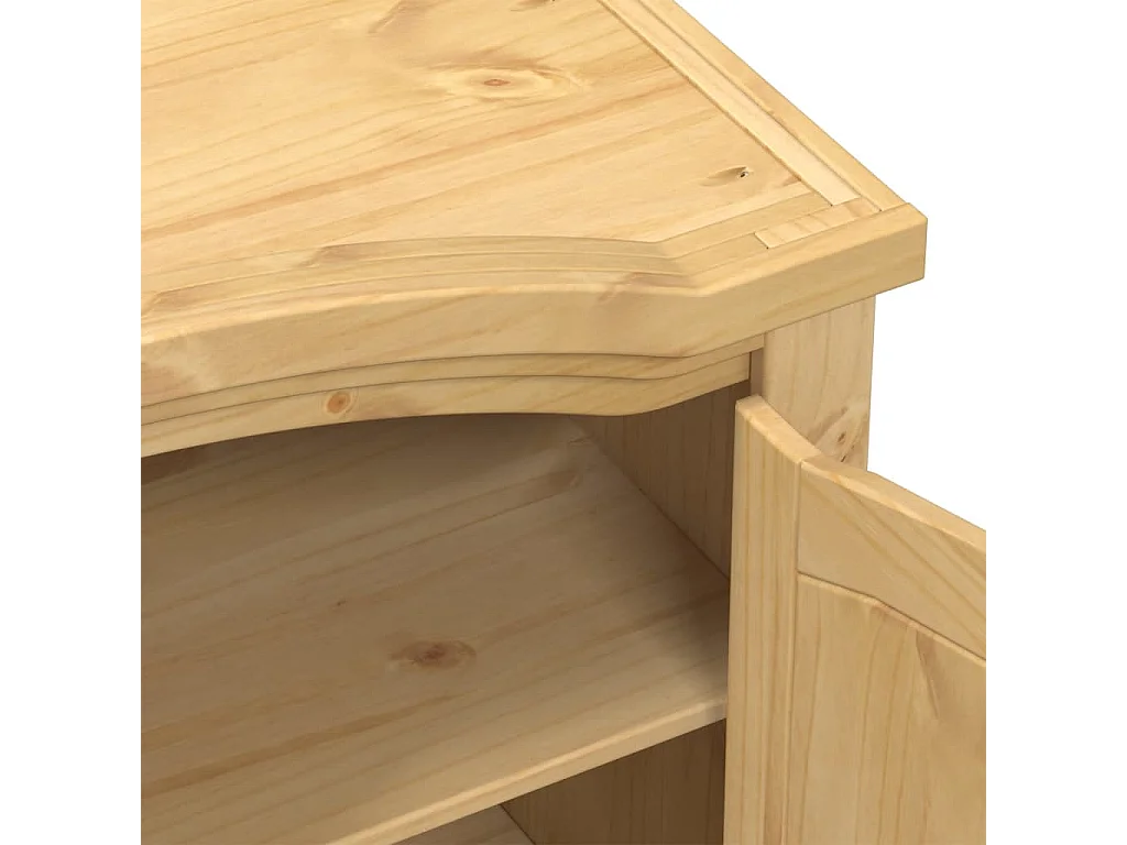 Garde-robe Corona 194x52x186 cm bois de pin massif