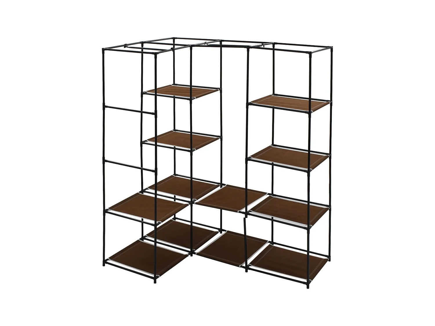 Hoekkast Bruin 130x87x169 cm