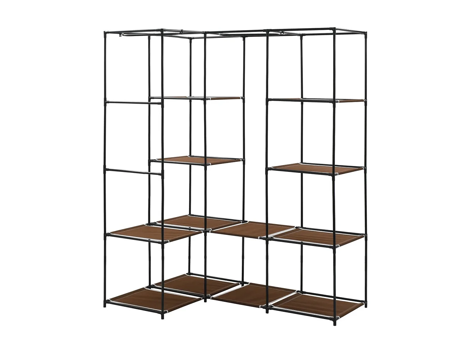 Armadio angolare Marrone 130x87x169 cm