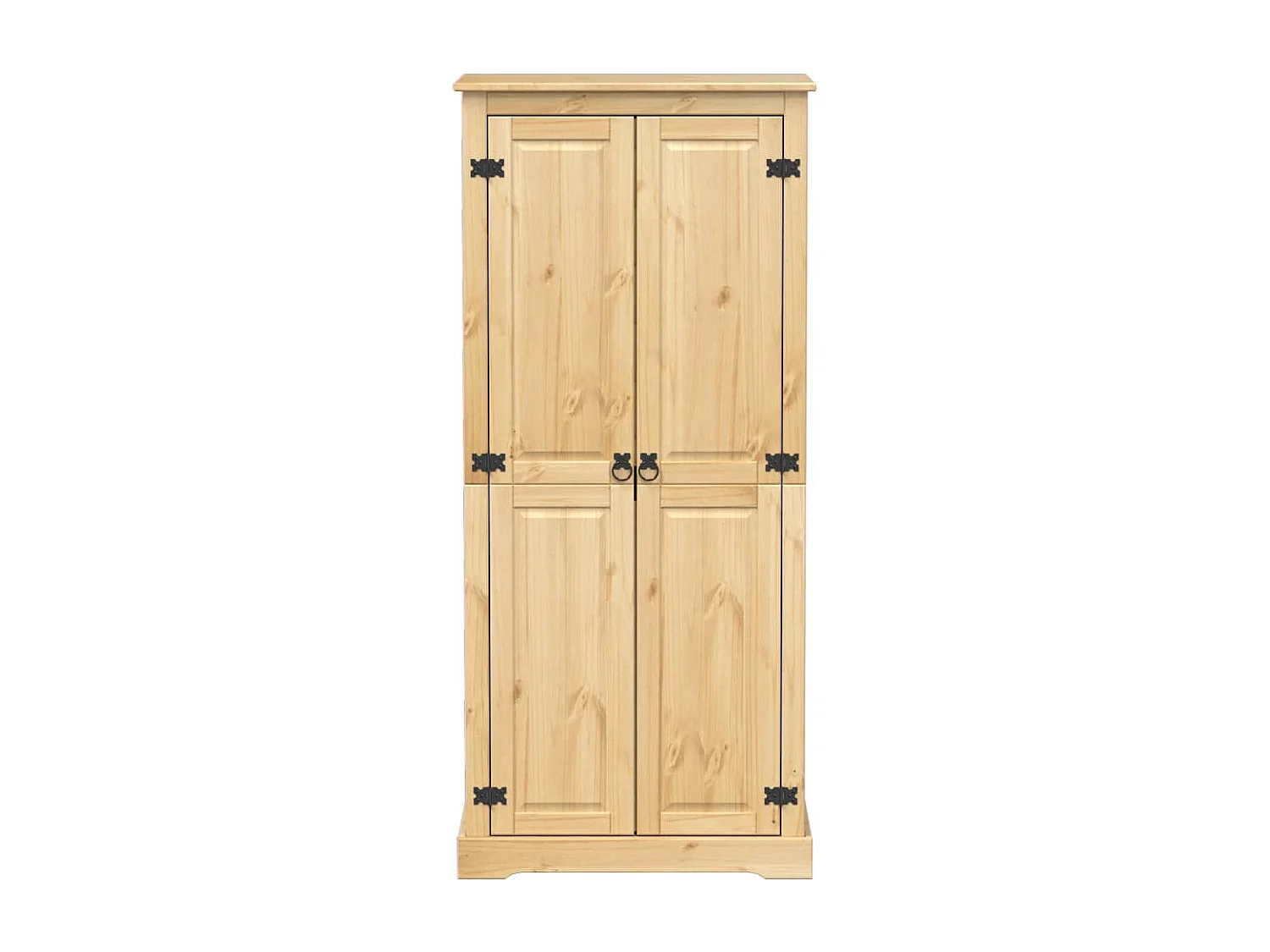 Armario Corona 76x50x170 cm madera maciza de pino