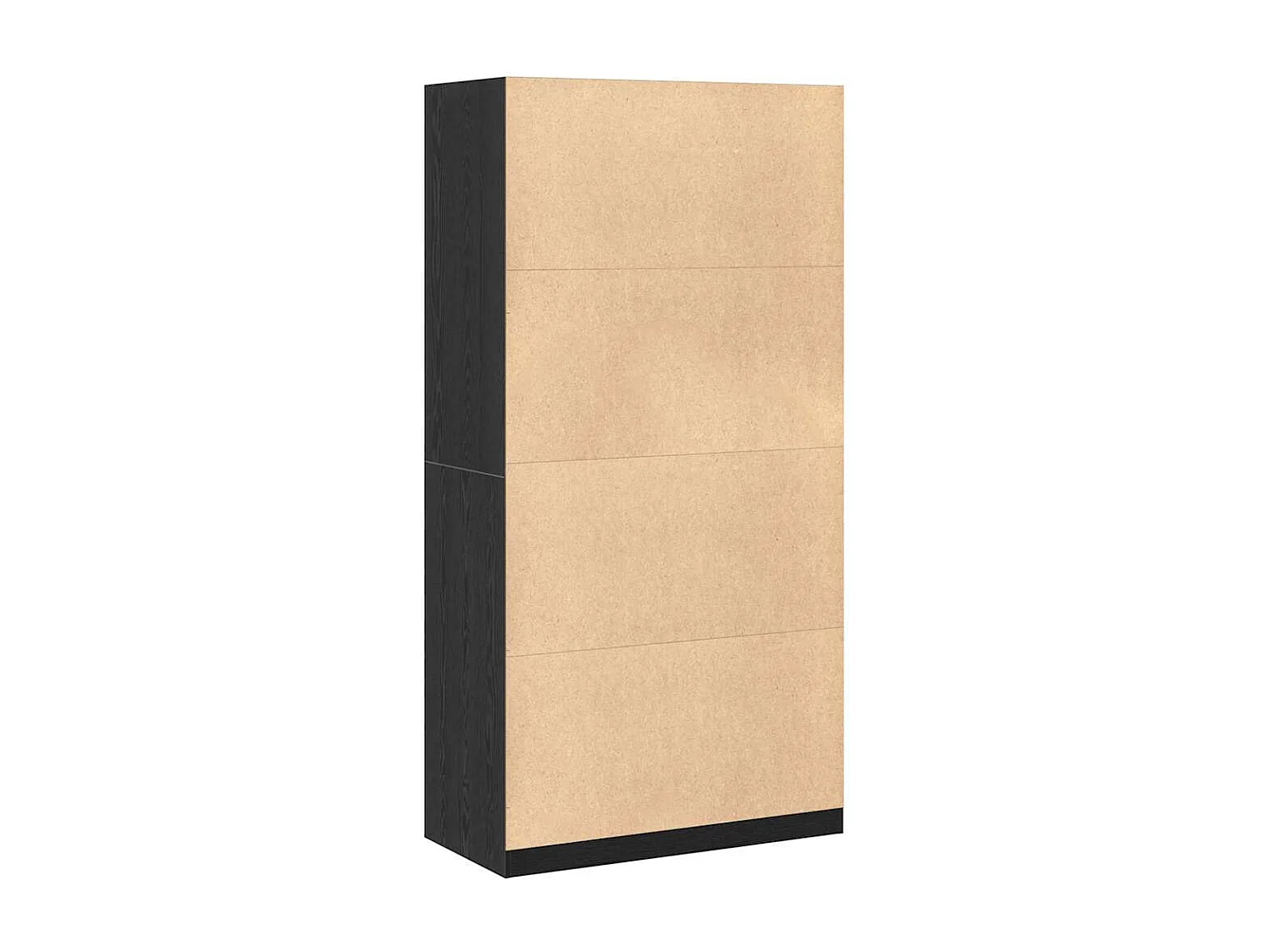 Armoire Chêne noir 100 x 50 x 200 cm Bois d'ingénierie