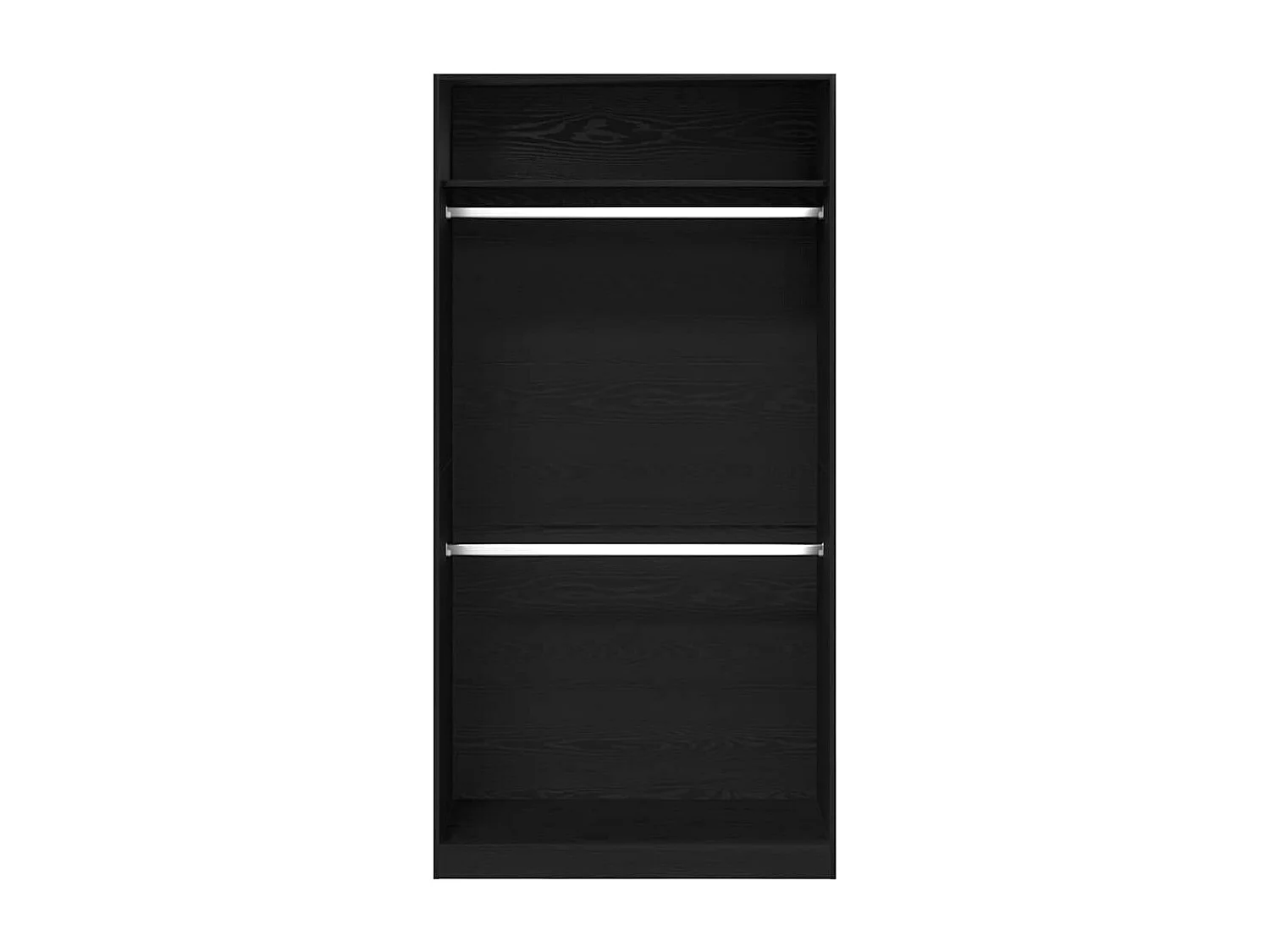 Armoire Chêne noir 100 x 50 x 200 cm Bois d'ingénierie