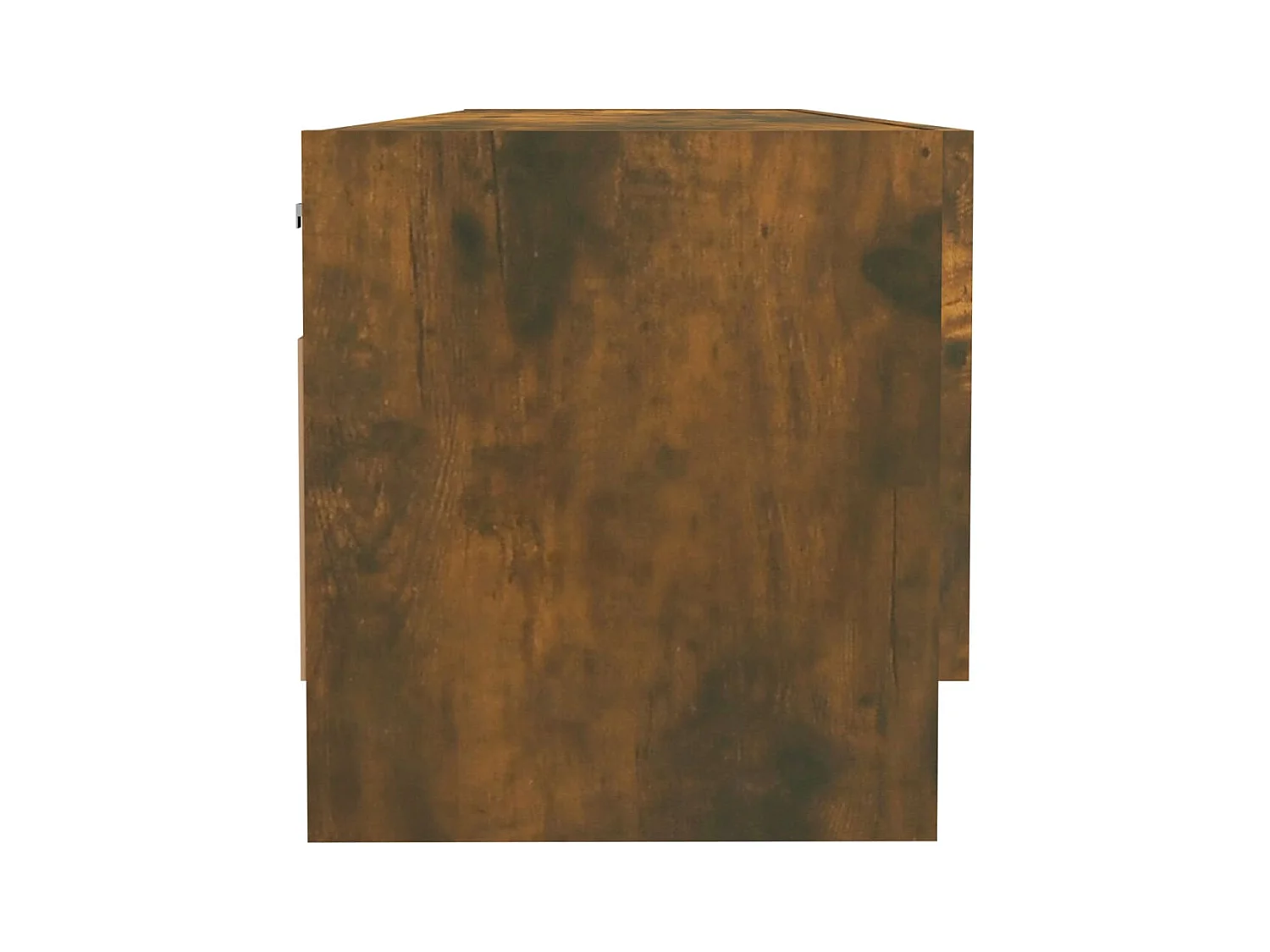 Gerookte eikenhouten kledingkast 100x32,5x35 cm bewerkt hout