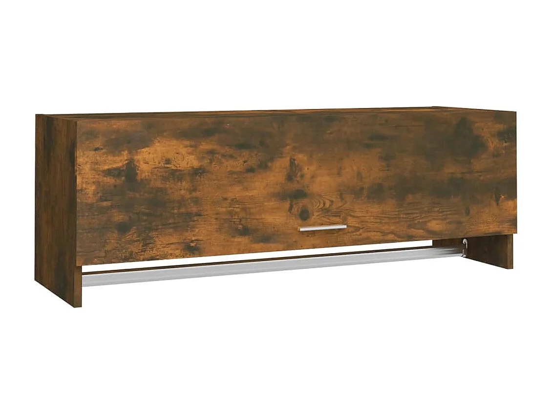 Garde-robe Chêne fumé 100x32,5x35 cm Bois d'ingénierie