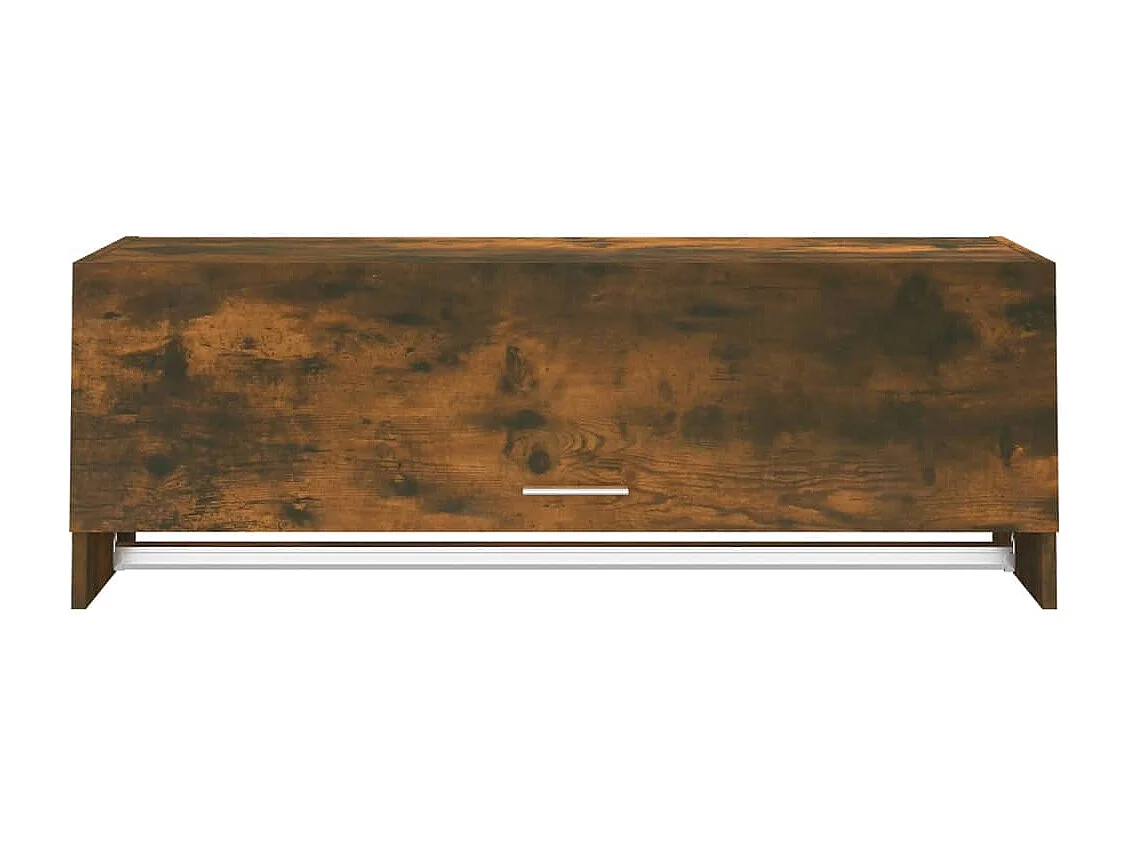 Garde-robe Chêne fumé 100x32,5x35 cm Bois d'ingénierie