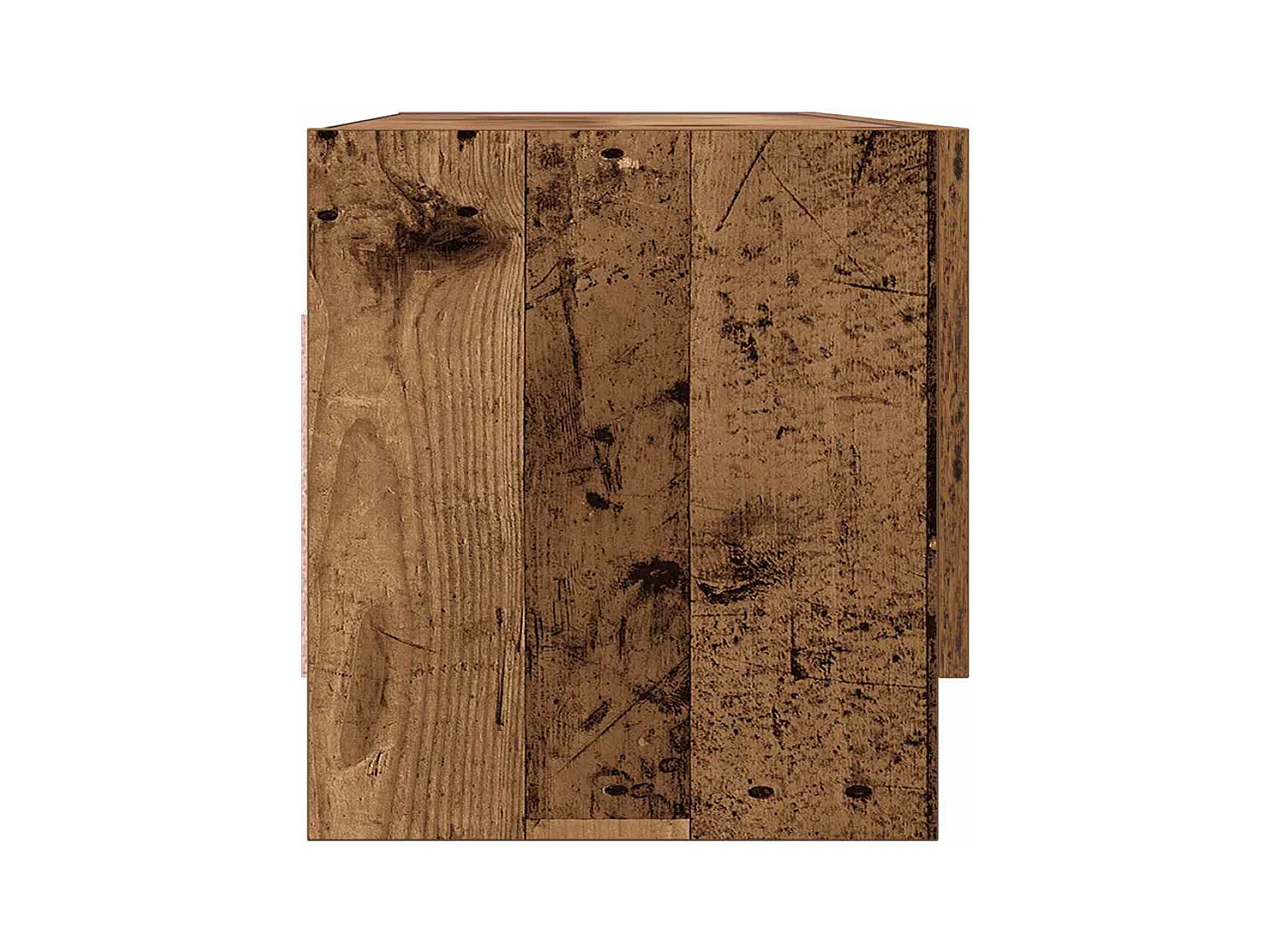 Garde-robe vieux bois 100x32,5x35 cm bois d'ingénierie