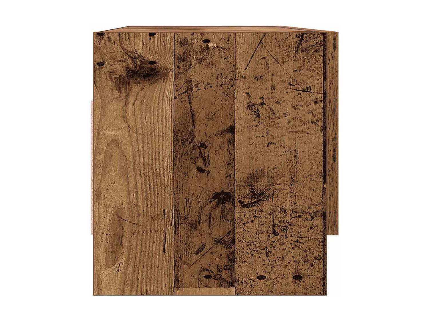 Garde-robe vieux bois 100x32,5x35 cm bois d'ingénierie