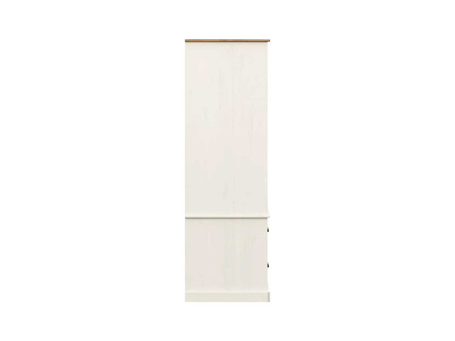 Armario VIGO blanco 90x55x170 cm madera maciza de pino
