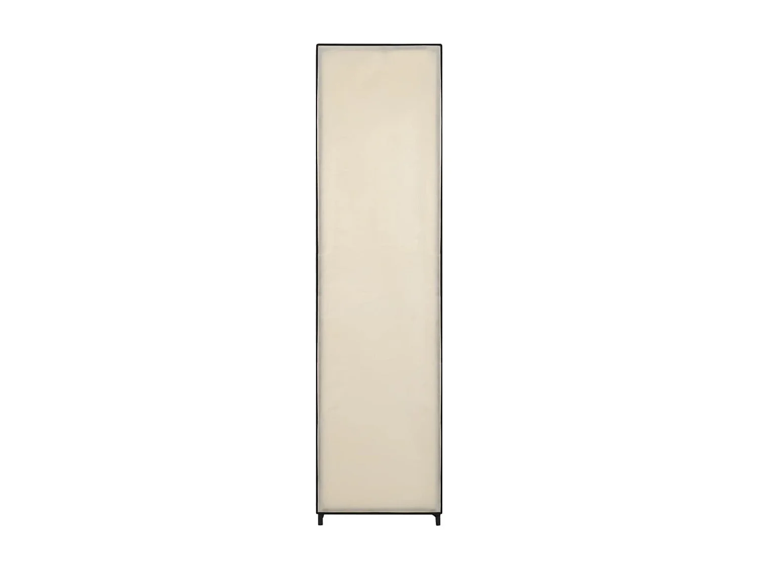 Armadio a 4 scomparti Crema 175x45x170 cm