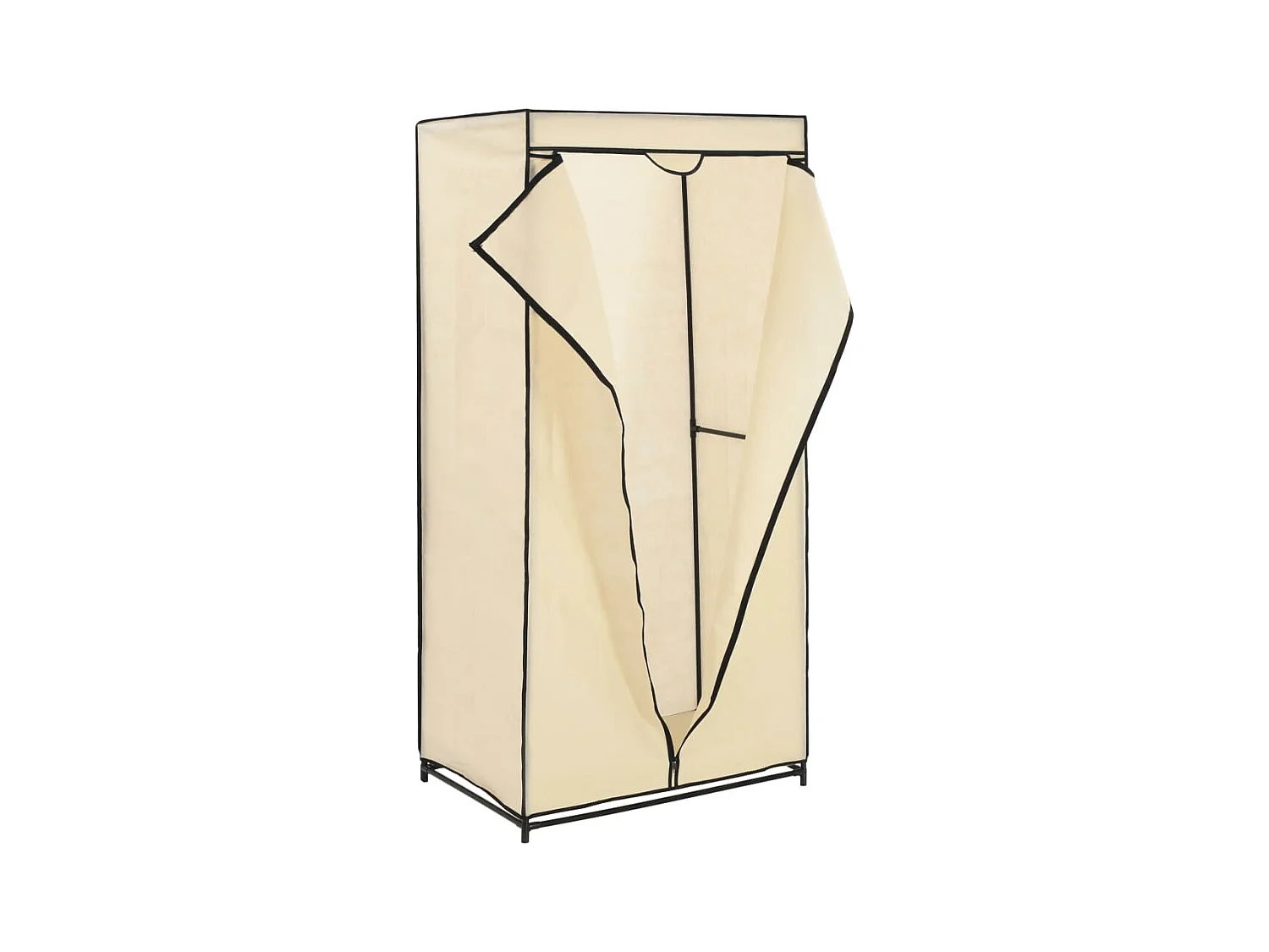 stuks Garde-robes Crème 75x50x160 cm