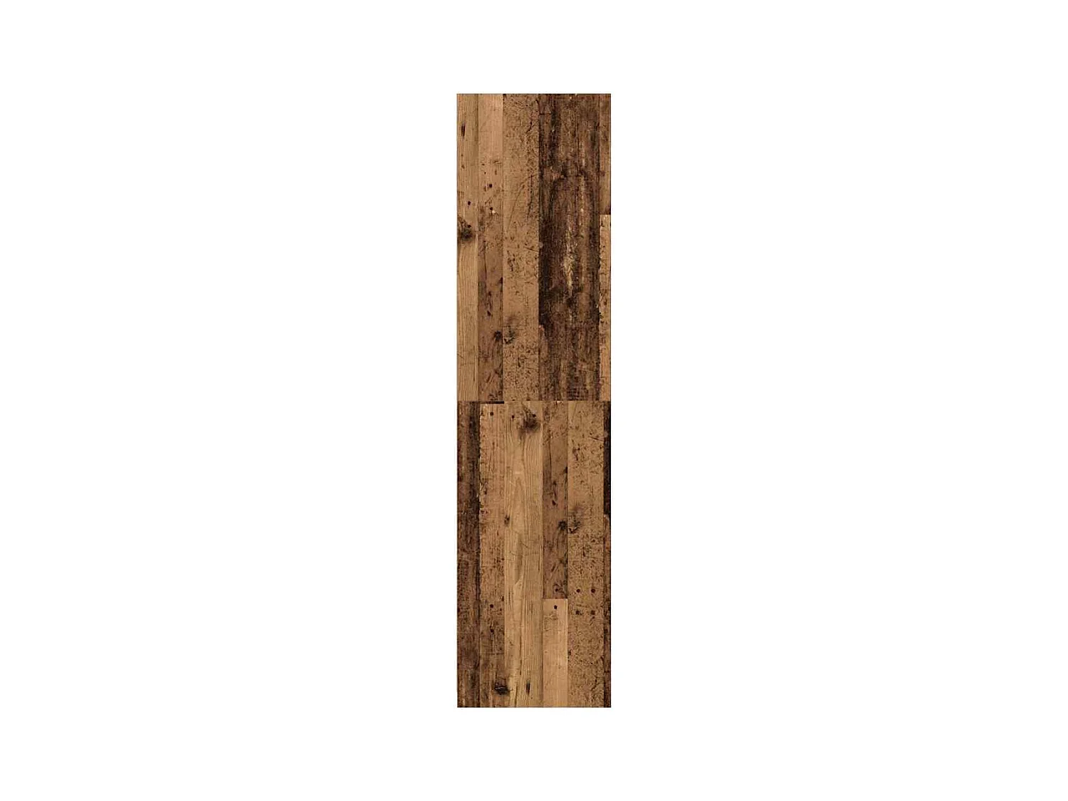 Kledingkast oud hout 100x50x200 cm bewerkt hout