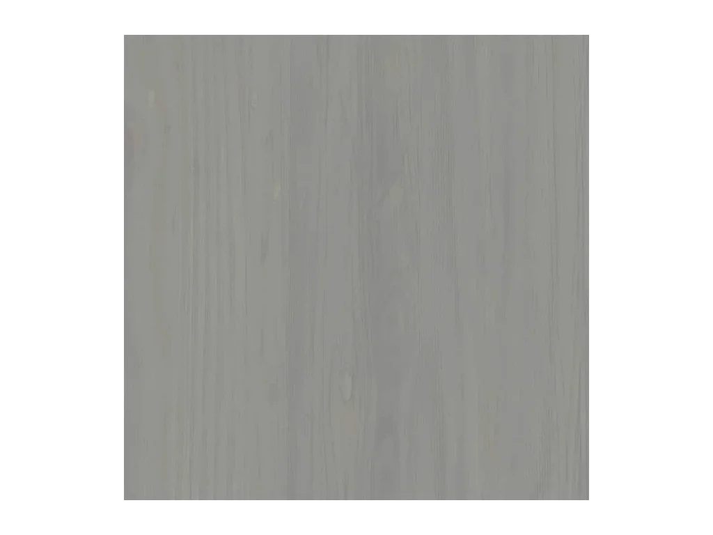 VIGO grauer Kleiderschrank 90x55x170 cm massives Kiefernholz