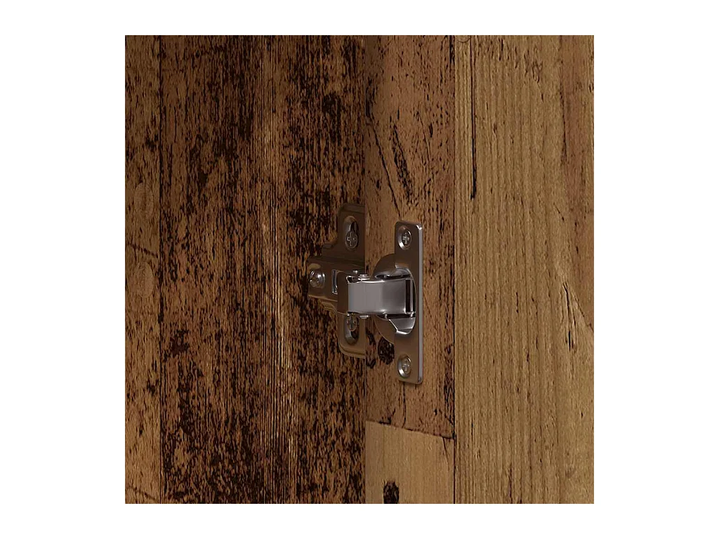 Antieke houten kast 55 x 25 x 189 cm Bewerkt hout