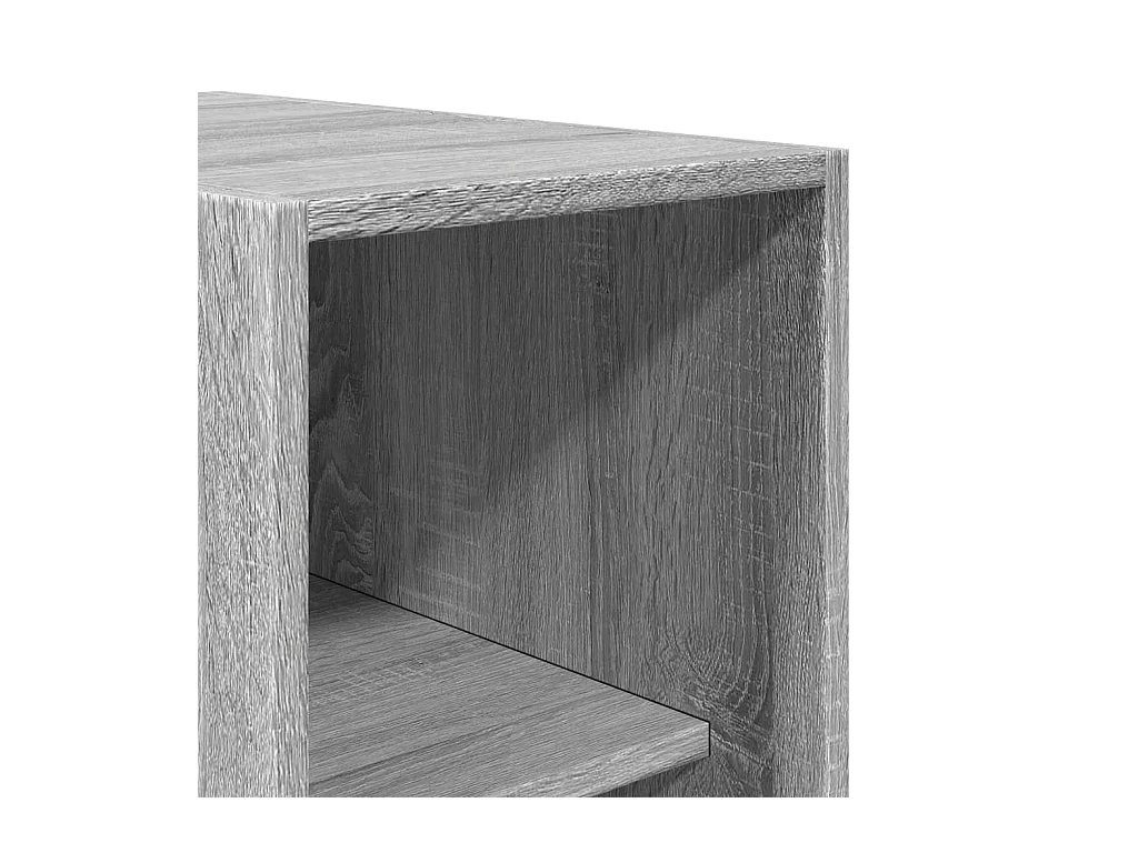 Armadio grigio Sonoma 30x50x200 cm in legno ingegnerizzato