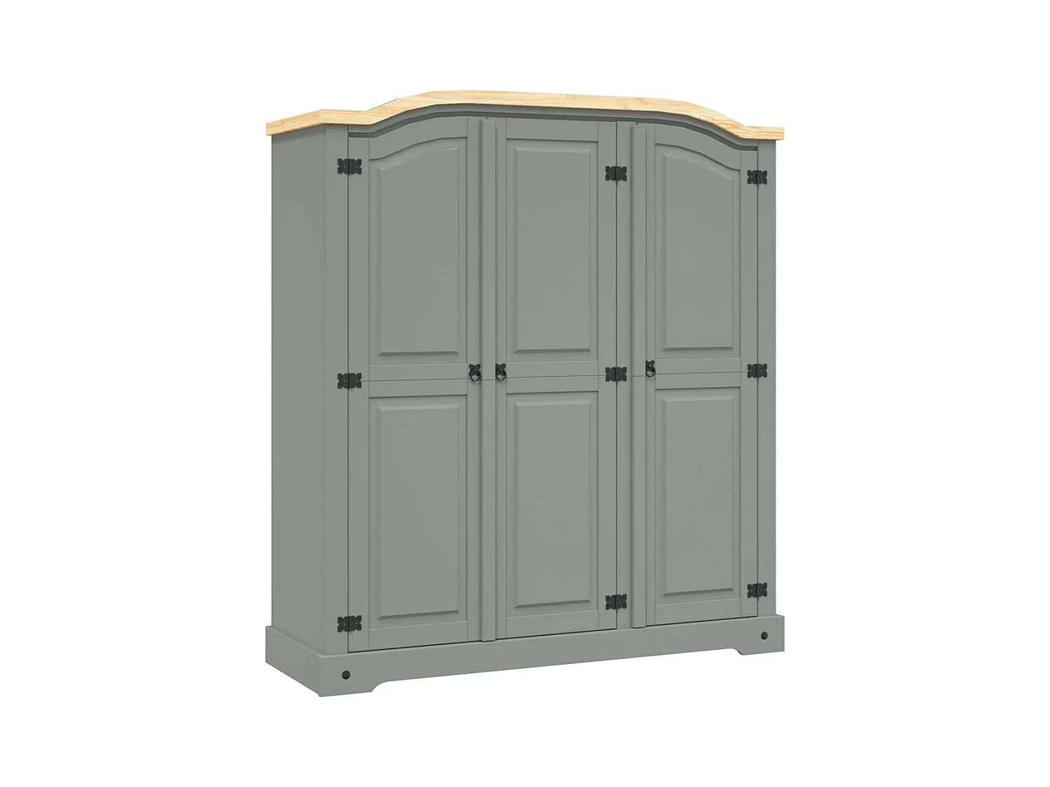 Armadio a 3 ante Corona gamma Pino messicano Grigio