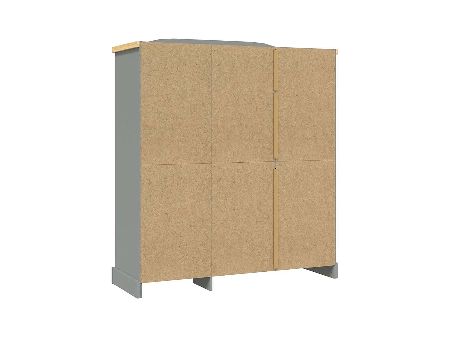 Armadio a 3 ante Corona gamma Pino messicano Grigio