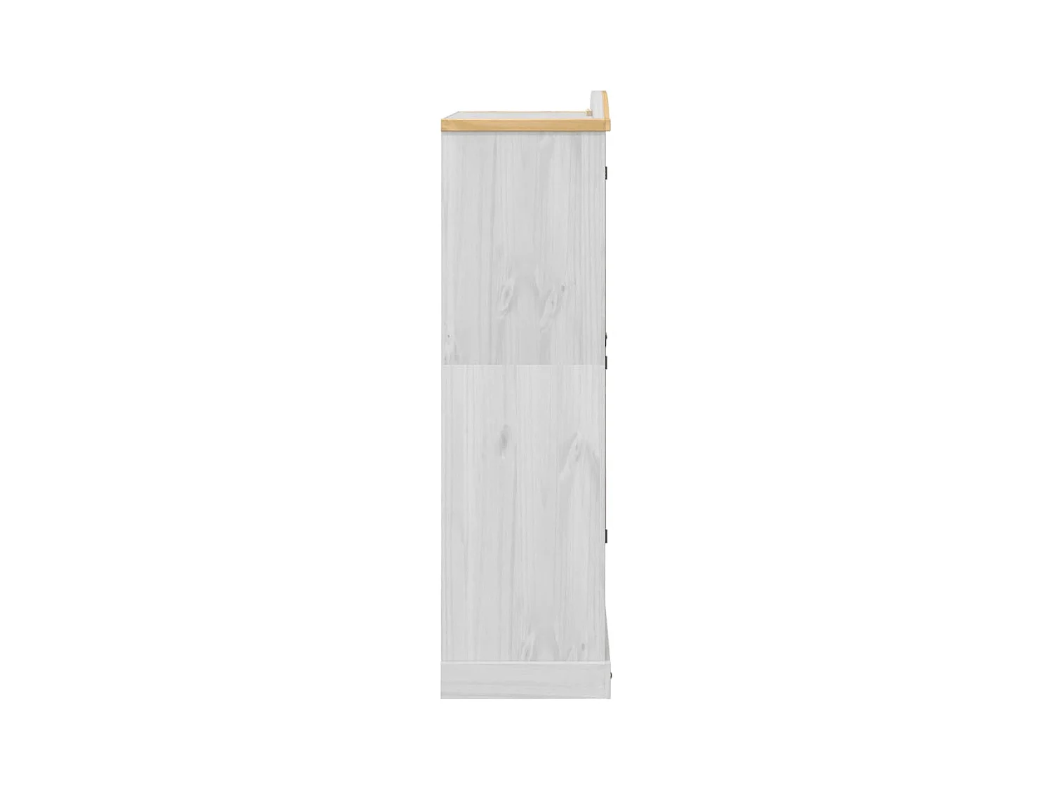 Garde-robe Corona blanc 102x52x186 cm bois de pin massif