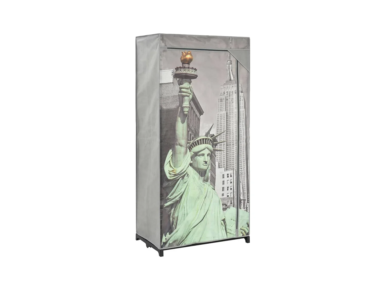 Garderobe New York 75x45x160 cm Tissu