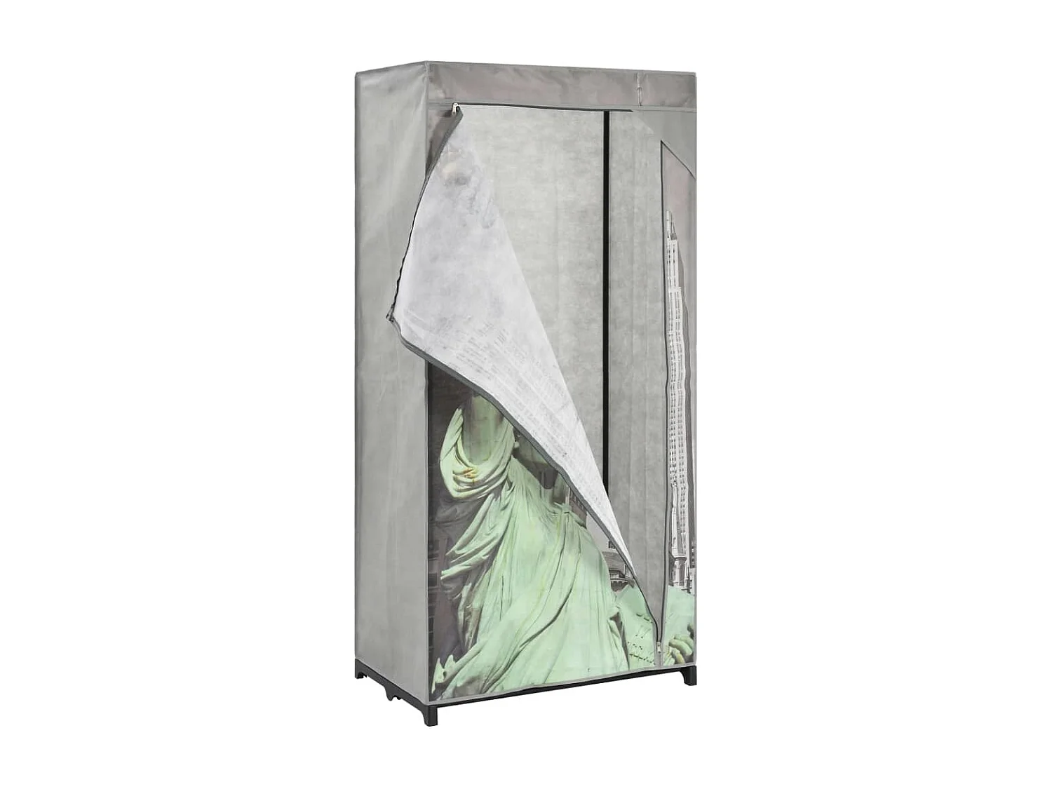 Garde-robe New York 75x45x160 cm Tissu