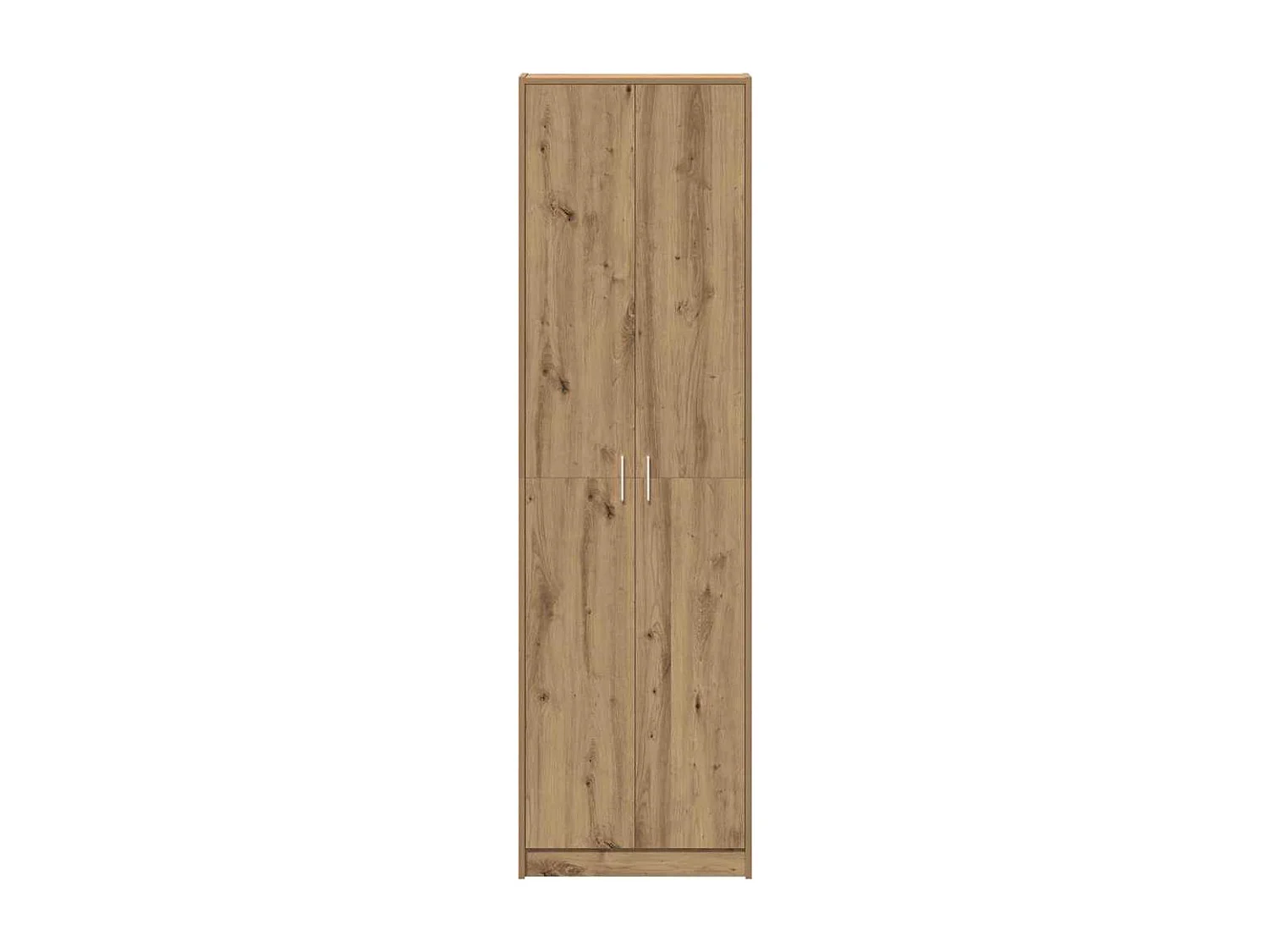Handgemaakte eikenhouten kledingkast 55 x 25 x 189 cm Technisch hout