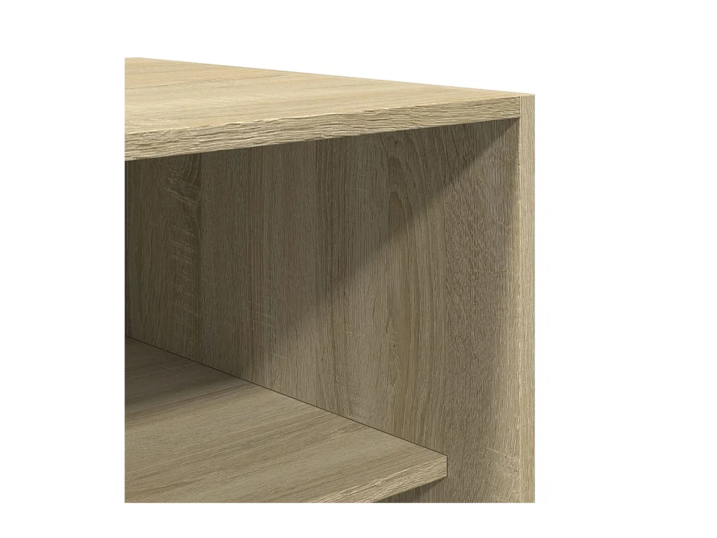 Armadio in rovere Sonoma 80x50x200 cm in legno ingegnerizzato