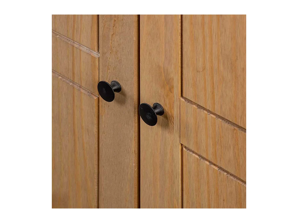 Kleiderschrank 80x50x171,5 cm Kiefer massiv Panama Sortiment