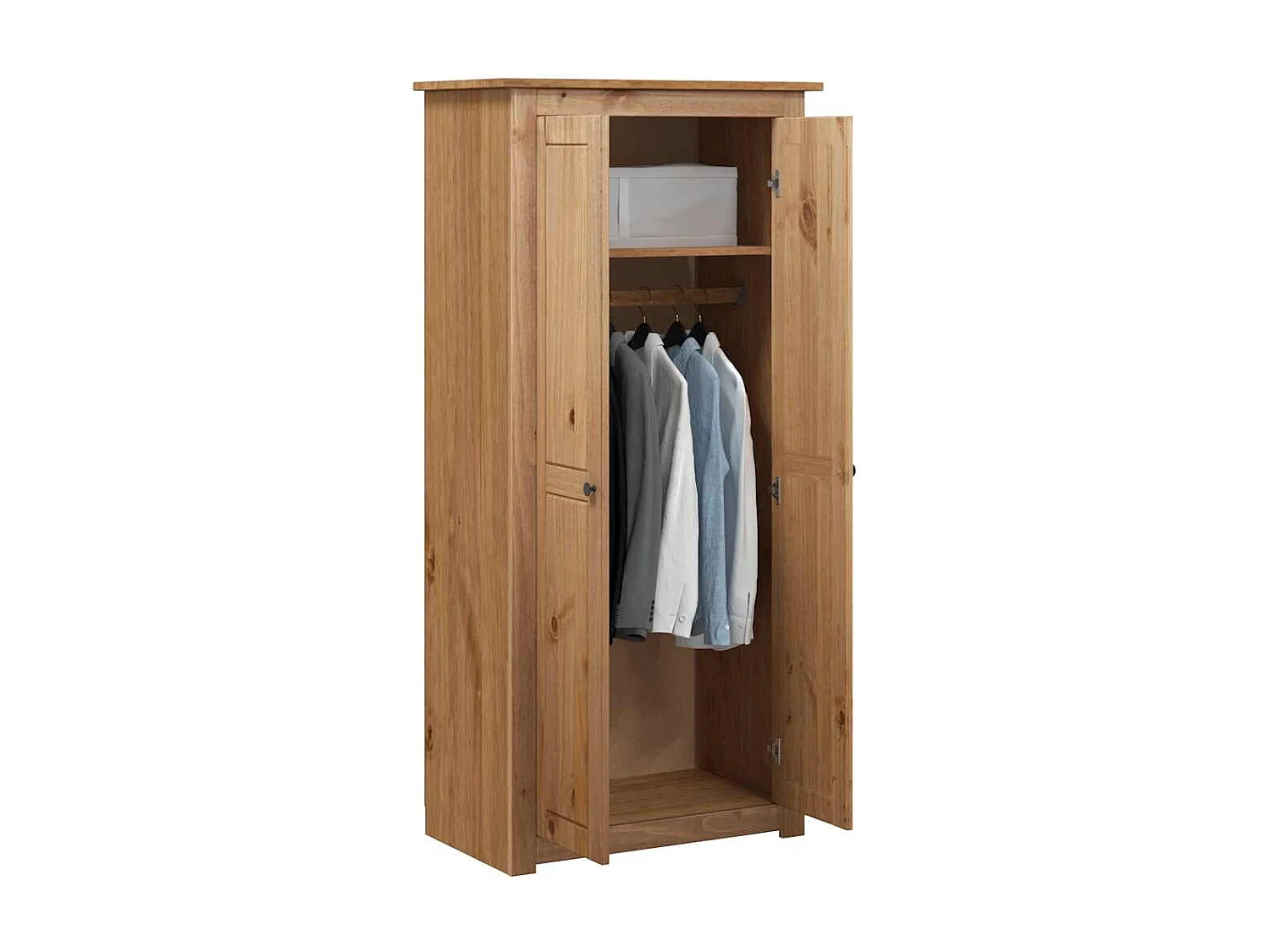 Armadio 80x50x171,5 cm Pino massello assortimento Panama