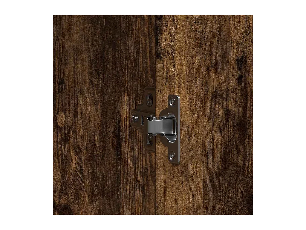 Armoire Chêne fumé 55 x 25 x 189 cm Bois d'ingénierie