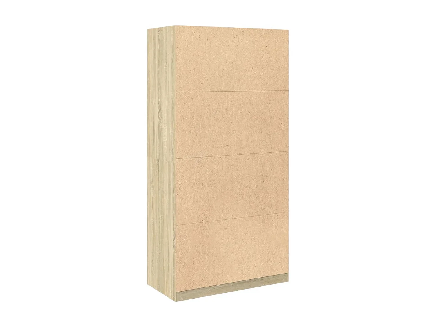 Sonoma Eiken Kledingkast 100x50x200 cm Spaanplaat
