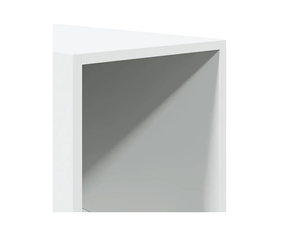 Witte kledingkast 30x50x200 cm Technisch hout