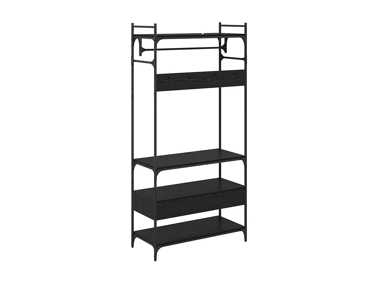 Armoire Chêne noir 89 x 39 x 184.5 cm Bois d'ingénierie