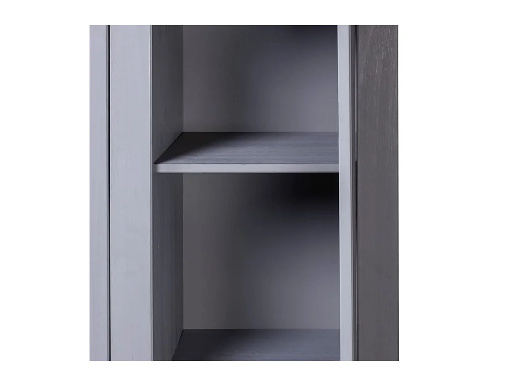 Armadio a 3 ante Grigio 118x50x171,5 cm Pino Panama Assortimento