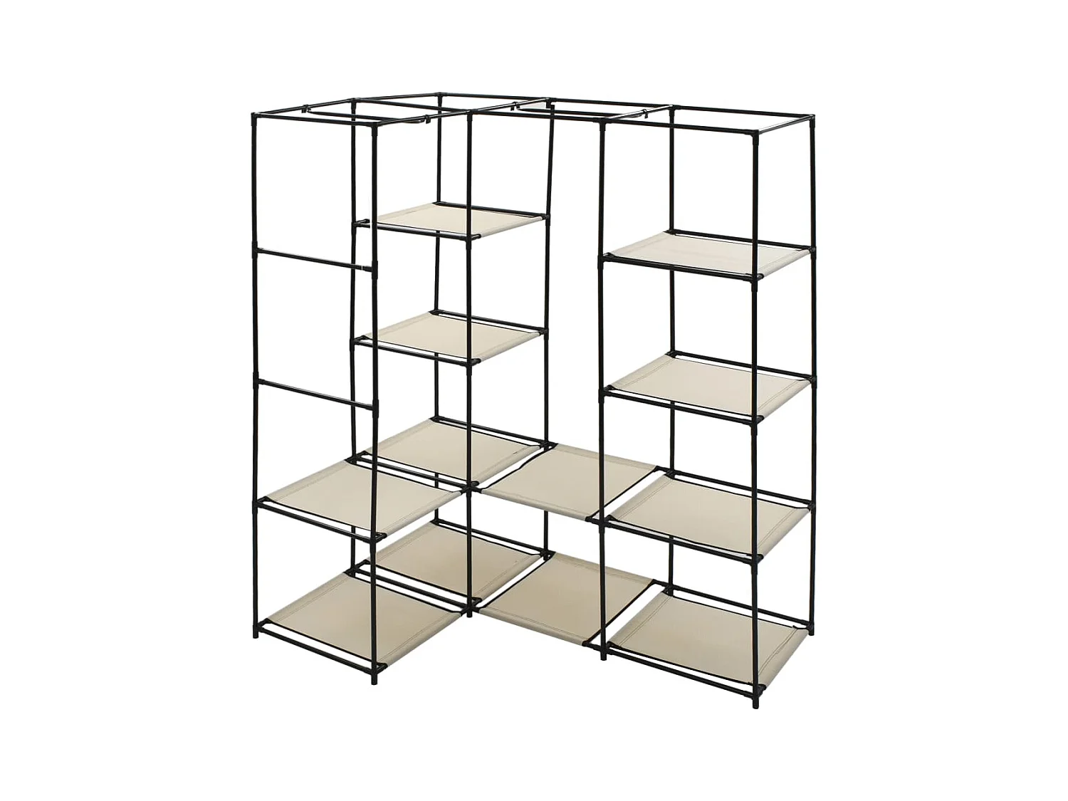 Armario esquinero Crema 130 x 87 x 169 cm