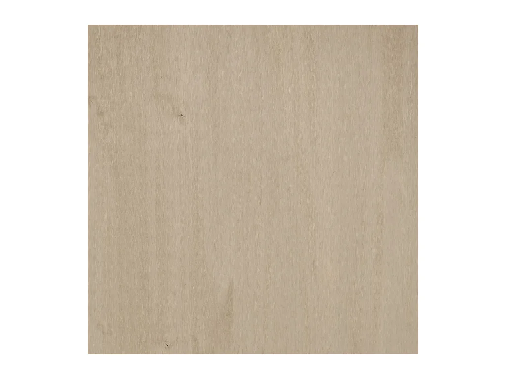 Garde-robe HAMAR Marron miel 89x50x180 cm Bois massif de pin