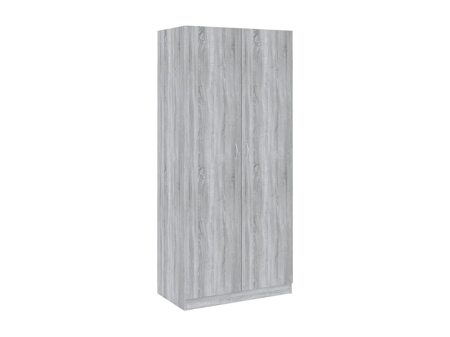 Armario Sonoma Gris 90x52x200 cm Madera de Ingeniería