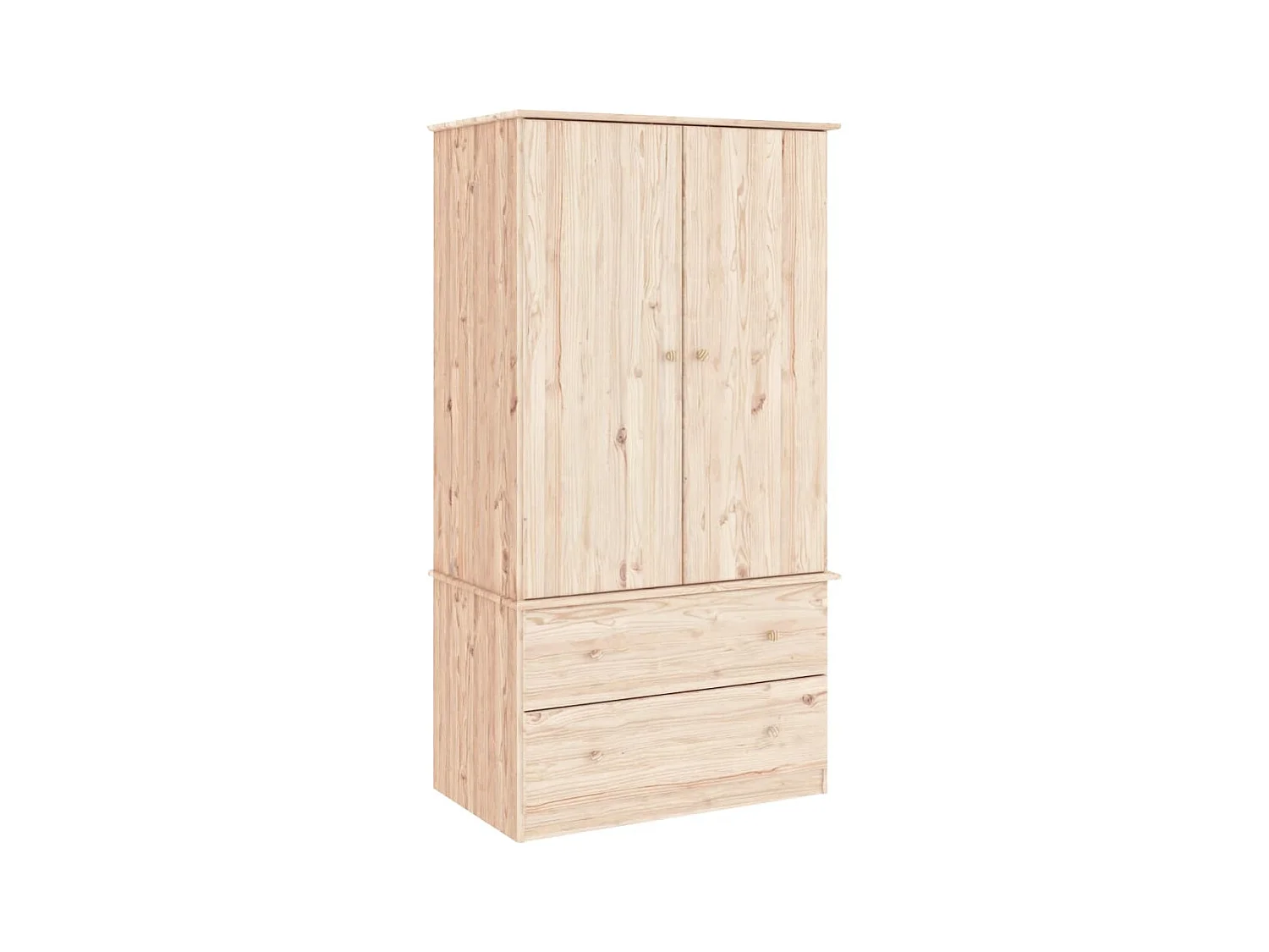 ALTA kledingkast 90x55x170 cm massief grenenhout