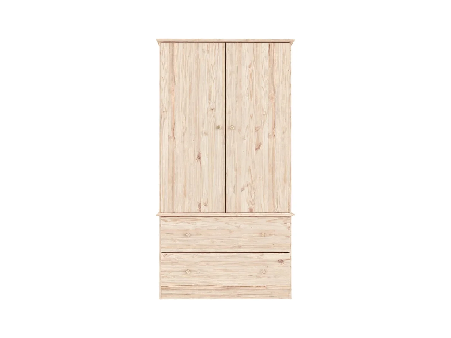 ALTA kledingkast 90x55x170 cm massief grenenhout