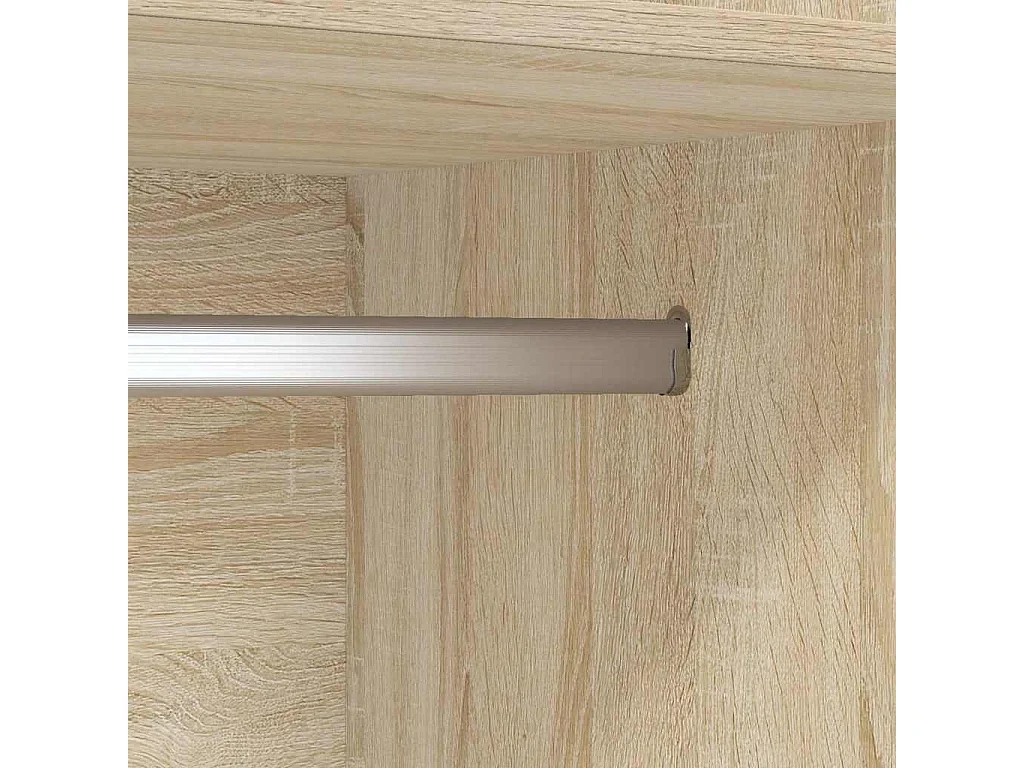 Armadio in rovere Sonoma 50x50x200 cm in legno ingegnerizzato