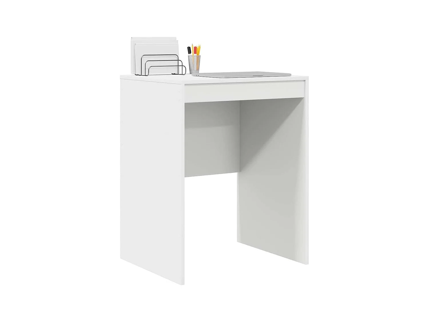 Escritorio blanco 60 x 50 x 76 cm Madera de ingeniería