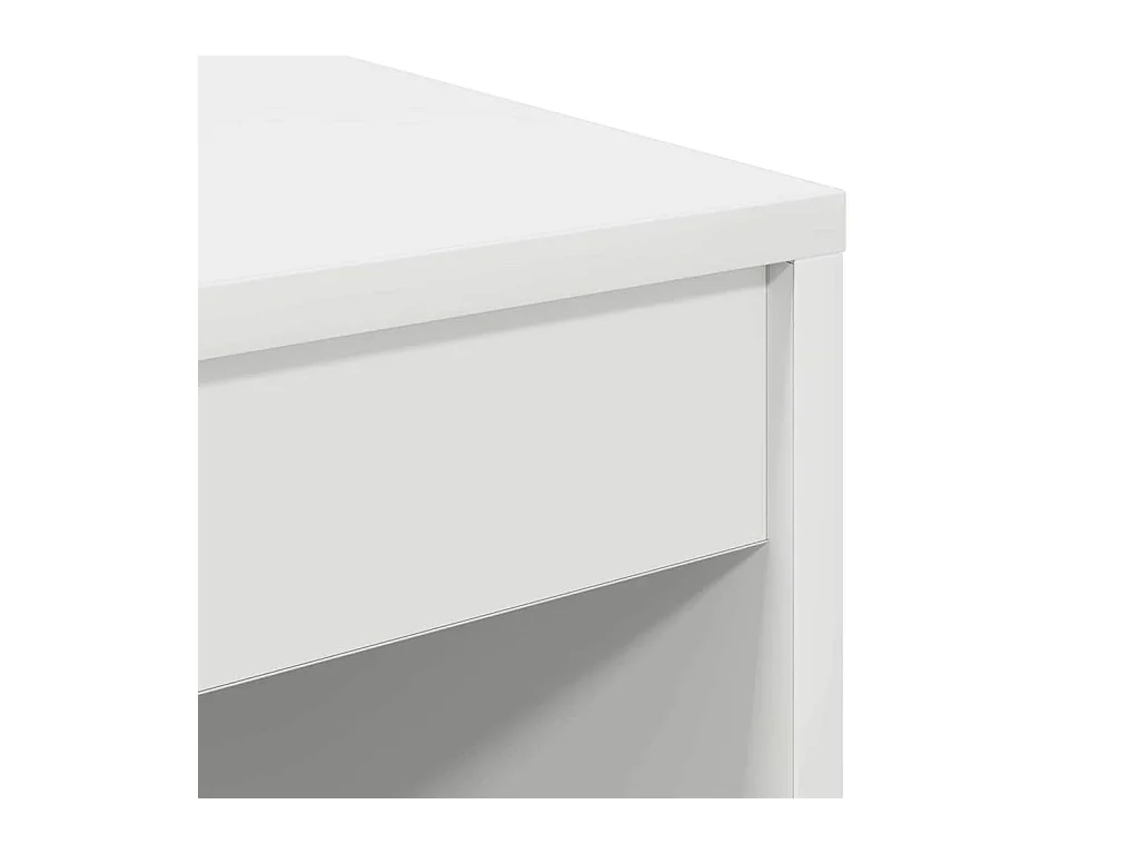 Escritorio blanco 60 x 50 x 76 cm Madera de ingeniería